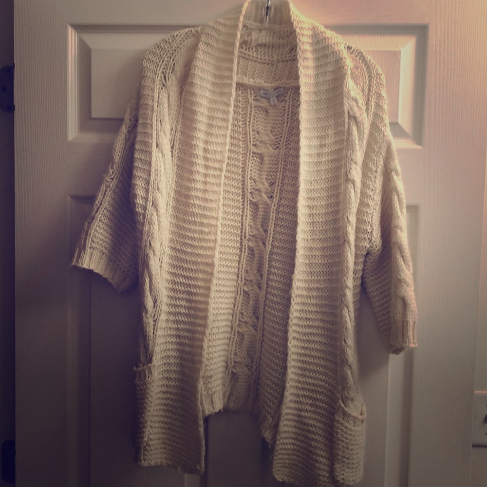 Gap Hand Knit Wool/Alpaca Cardigan